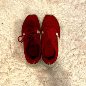 Women’s- Size 6, Red Athletic Running Shoes